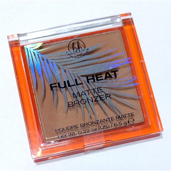 4/$20 bh Full Heat Matte Bronzer Pressed Powder Compact in Tan Tuscany, 0.22 Oz - Picture 3 of 7